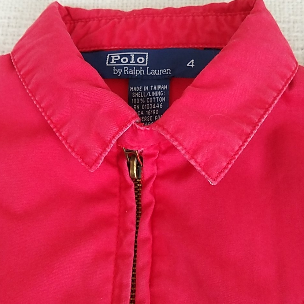 Polo by Ralph Lauren Kids Red Jean Jacket